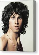 Jim Morrison Nyc 1967 Canvas Print