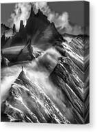 Majestic Mountain Landscape Canvas Print