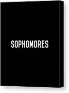 Sophomores Canvas Print