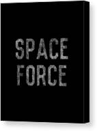 Space Force Canvas Print