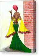 Around The Corner Canvas Print