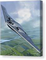 Northrop B-2 Spirit Stealth Bomber Canvas Print