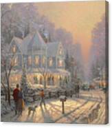 トーマスキンケード A Holiday Gathering ホリデー IOAE A Holiday Gathering Max Colors | Kinkade, Thomas | Heaven And
