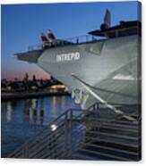 Ny, Nyc, Intrepid Sea, Air & Space Museum Canvas Print