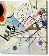 Kandinsky's Geometric Colorful Composition Canvas Print