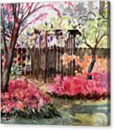 Azalea Gate Canvas Print