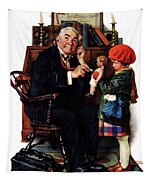 Doctor And The Doll by Norman Rockwell