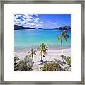 Us Virgin Islands, Saint Thomas, Magens Bay Framed Print
