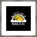 Tacos Are Magical Framed Print