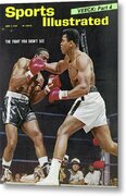 Muhammad Ali Boxing Match on Sports Illustrated Metal Print