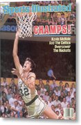 Kevin McHale Celebrates Celtics Victory Metal Print