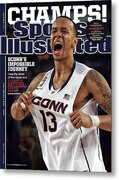 Shabazz Napier Celebrates Championship Metal Print by Sports Illustrated