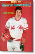 Pete Rose Sports Illustrated Cover 1974 Metal Print