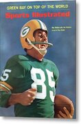 Max McGee Celebrates in Green Bay Victory Metal Print
