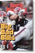 Sports Illustrated Football Clash Metal Print