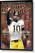 Football Star on Sports Illustrated Cover Metal Print