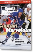 Mark Messier on Sports Illustrated Cover Metal Print by Sports Illustrated