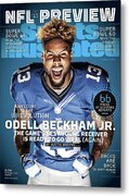 Odell Beckham Jr. NFL Cover Metal Print by Sports Illustrated