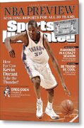 Kevin Durant Thunder NBA Preview Metal Print by Sports Illustrated