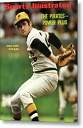 Steve Blass Pitching for Pirates Metal Print