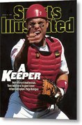 Pudge Rodriguez Sports Magazine Cover Metal Print
