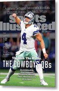 Dak Prescott On Sports Illustrated Cover Metal Print