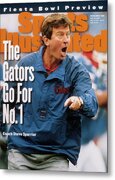 Coach Steve Spurrier Urges His Team Metal Print