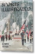 1960 Winter Olympics Opening Ceremony Metal Print by Sports Illustrated