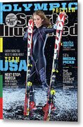 Mikaela Shiffrin on Sports Illustrated Cover Metal Print