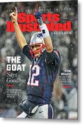 Tom Brady Sports Illustrated Cover Metal Print