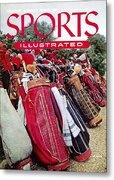 Retro Golf Bags on Magazine Cover Metal Print by Sports Illustrated