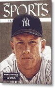Mickey Mantle on Sports Magazine Cover Metal Print