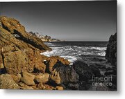 Dramatic Contrast Metal Print