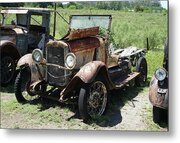 Uruguay Rusty Truck 1 Metal Print