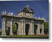 The Puerta de Alcalá in Madrid Metal Print