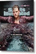 Joe Burrow on Sports Illustrated Cover Metal Print