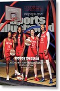 WNBA 2025 Preview Featuring Indiana Fever Metal Print