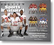 Ohio State University, 2008 College Football Preview Issue Sports Illustrated Cover Metal Print