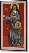 St. Therese of Lisieux Icon Metal Print