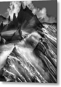 Majestic Mountain Landscape Metal Print