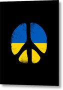 Peace In Ukraine Metal Print