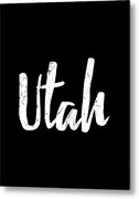 Utah Metal Print