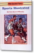 Oscar Robertson in Action Metal Print