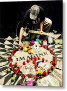 Imagine Metal Print