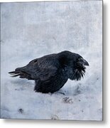 Yard Bird Metal Print