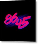 86 45 Impeach Trump Metal Print