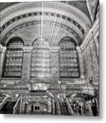 Grand Central Station Sunbeams Metal Print