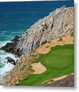 Quivira Golf Course by the Ocean Metal Print