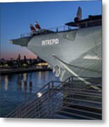 Ny, Nyc, Intrepid Sea, Air & Space Museum Metal Print