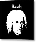 Bach Metal Print